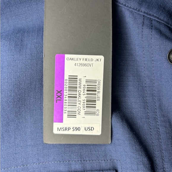 Oakley Jacket Mens XXL Field Jacket Outdoors Outerwear Button Up Hiking Gorp NEW - Picture 3 of 7